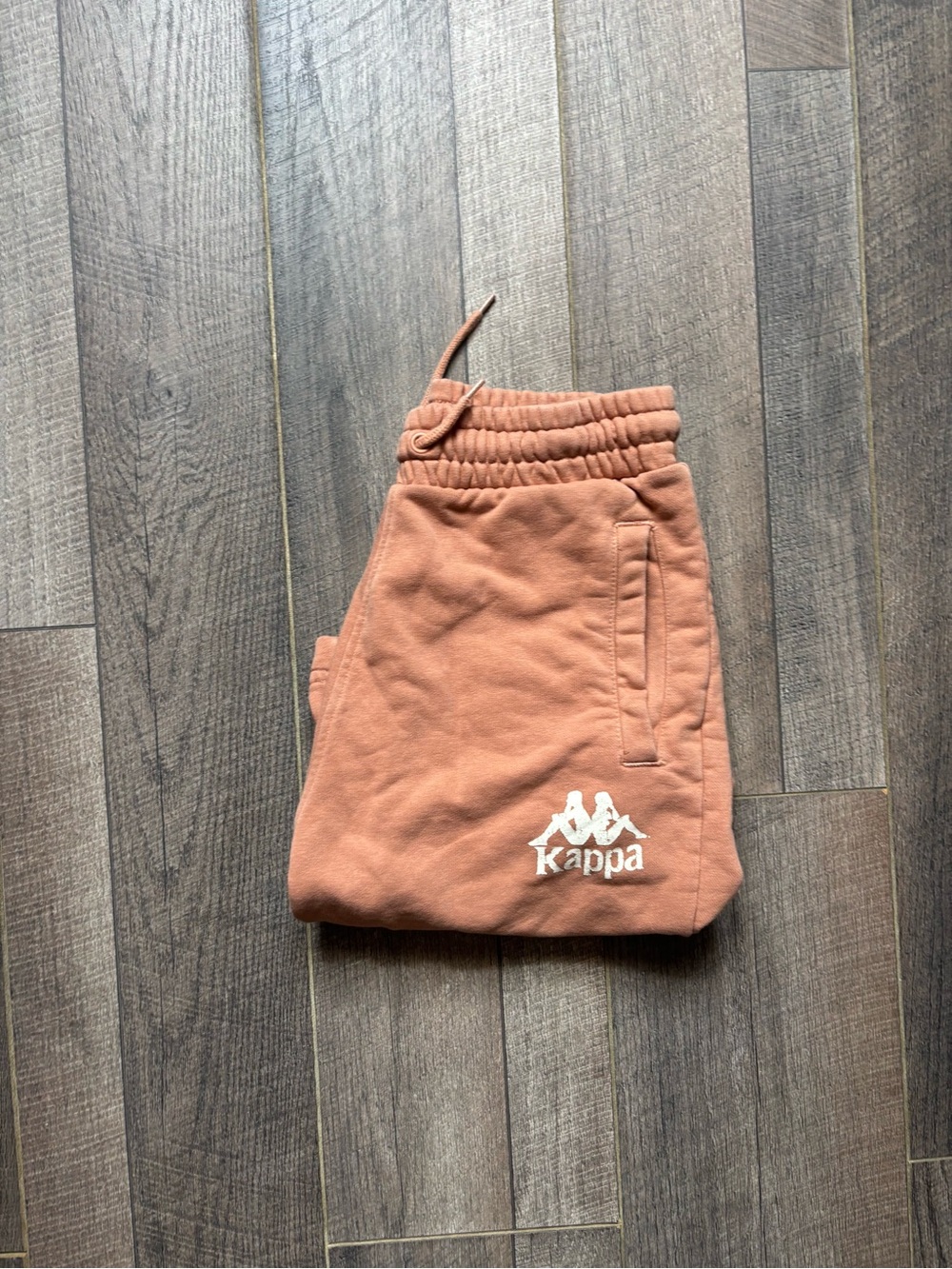 Kappa Rust Terry Drawstring Shorts - Picture 4 of 4